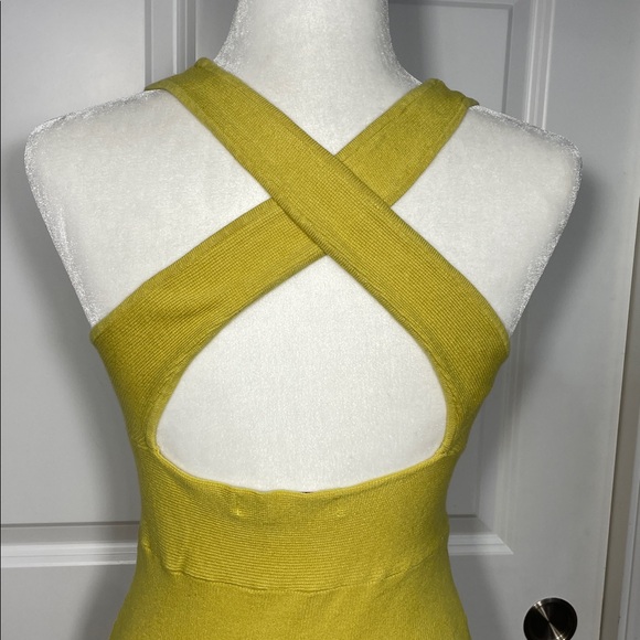 Free People Beach Coronado Maxi Dress Small Sleeveless Ribbed Crisscross Back - Picture 4 of 16